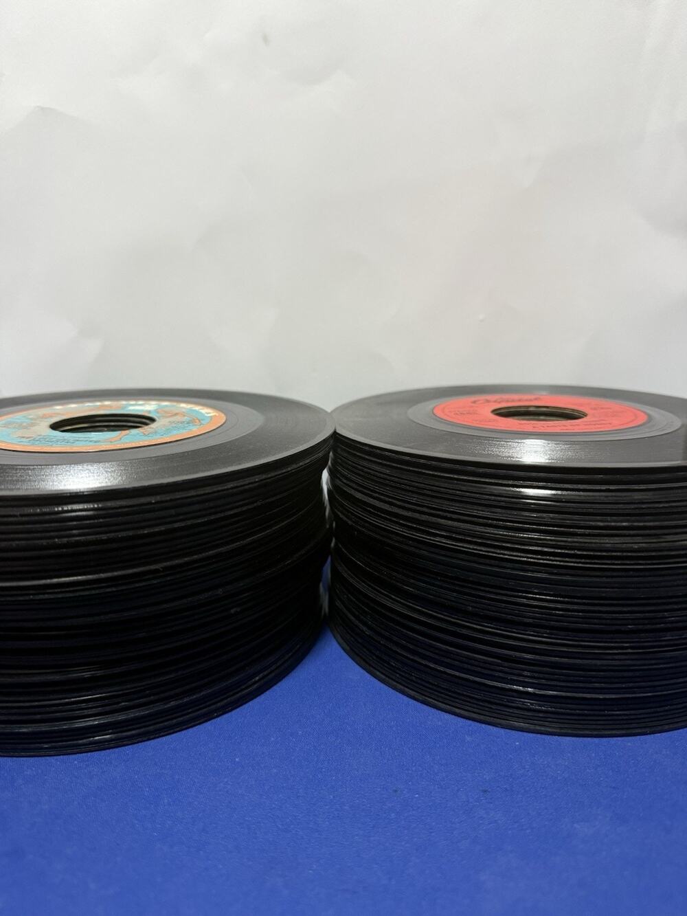 70+ Lot 7" 45 RPM Vinyl Pop Singles Stereo Motown ABBA Jackson 5 Many Demos!
